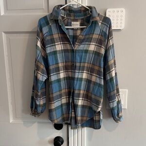American eagle flannel Button-Up Shirt